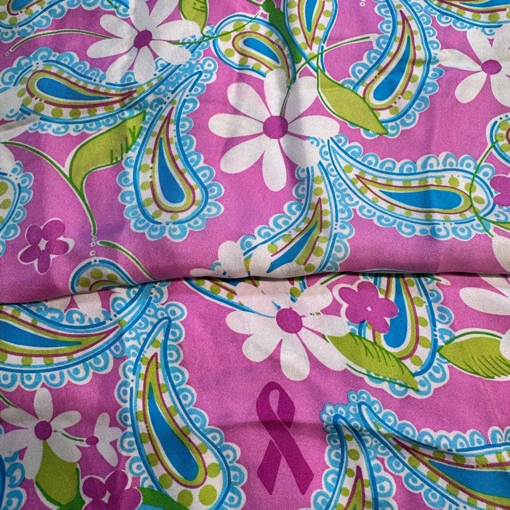 Lilly Pulitzer Vintage Silk”Tied to the Cause